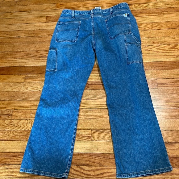 CARHARTT Carpenter Pants Jeans Woman’s Size 18 x 32 - Picture 2 of 8